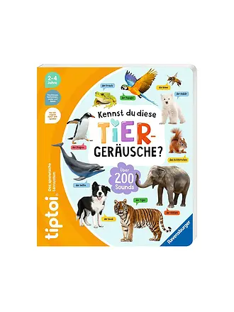RAVENSBURGER | TIPTOI Kennst du diese Tiergeräusche | 